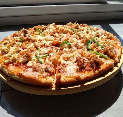 Fried Chicken Pizza