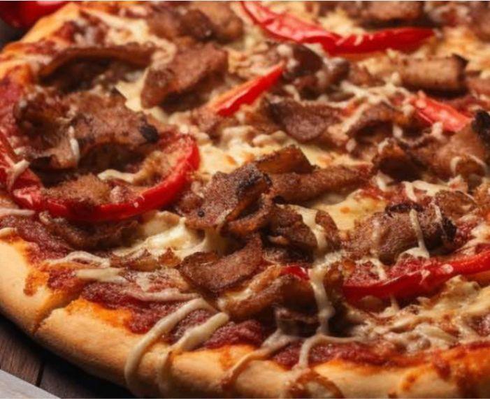 Kebab Pizza