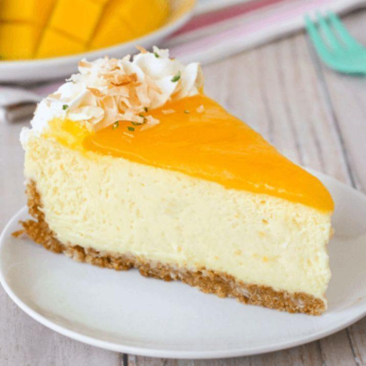 Mango Key Lime Cheesecake