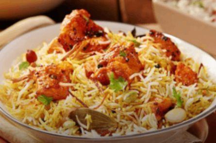 Fried Chicken Biryani