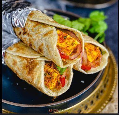 Paneer Tikka Frankie 