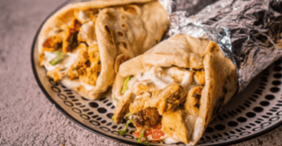 Chicken Shawarma Roll