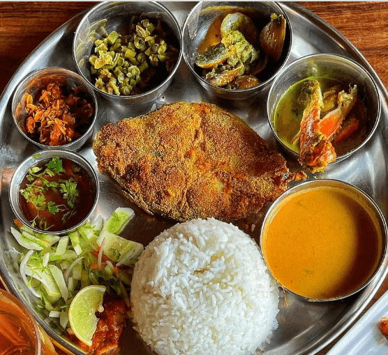 Goan Fish Thali - Kingfish