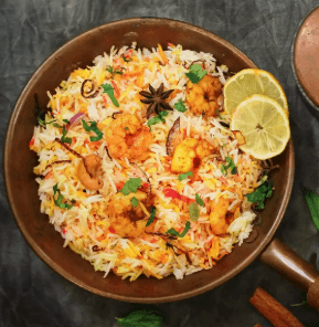 Prawns Biryani