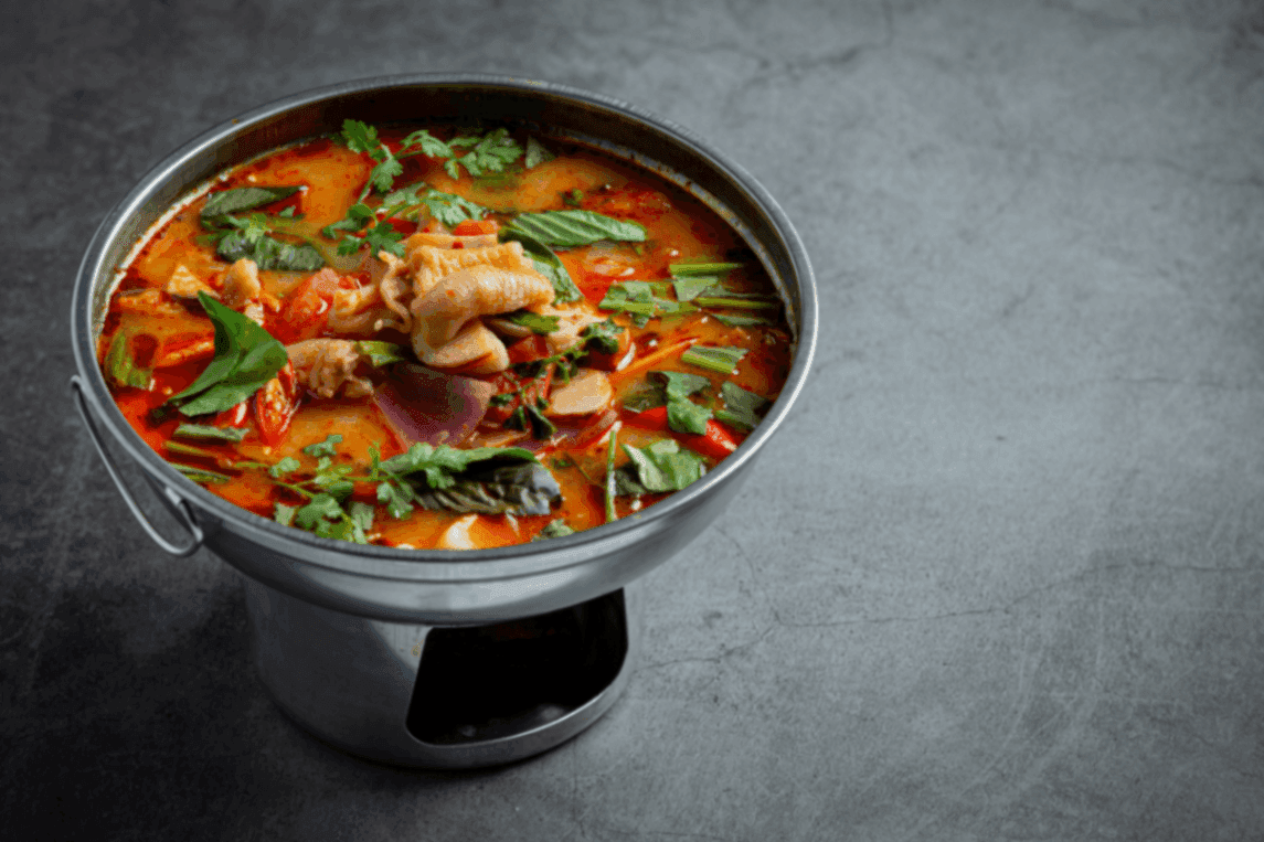 Tom Yum Chicken Soup