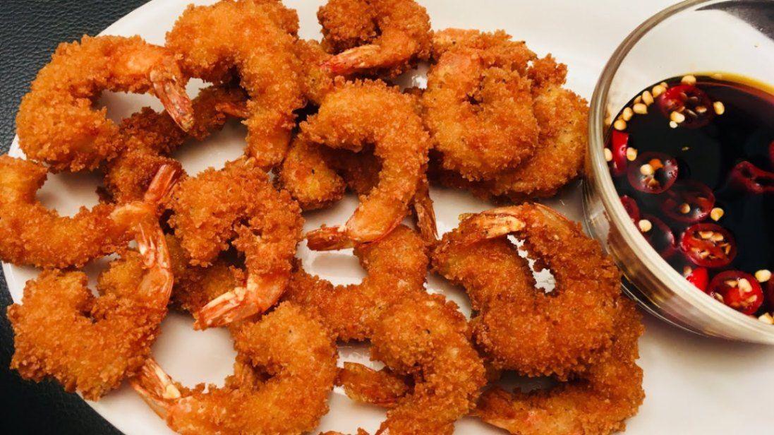 Golden  Fried Prawns