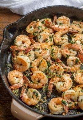 Herb Garlic Prawns