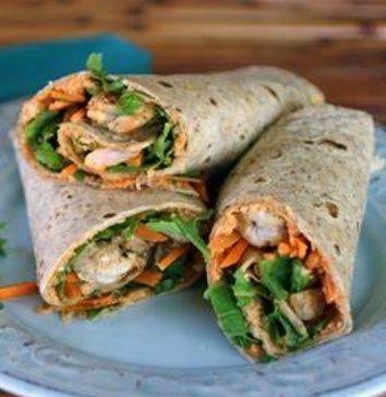 Prawns Wrap