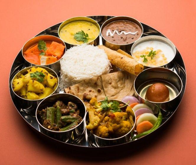 Pure Vegetarian Thali