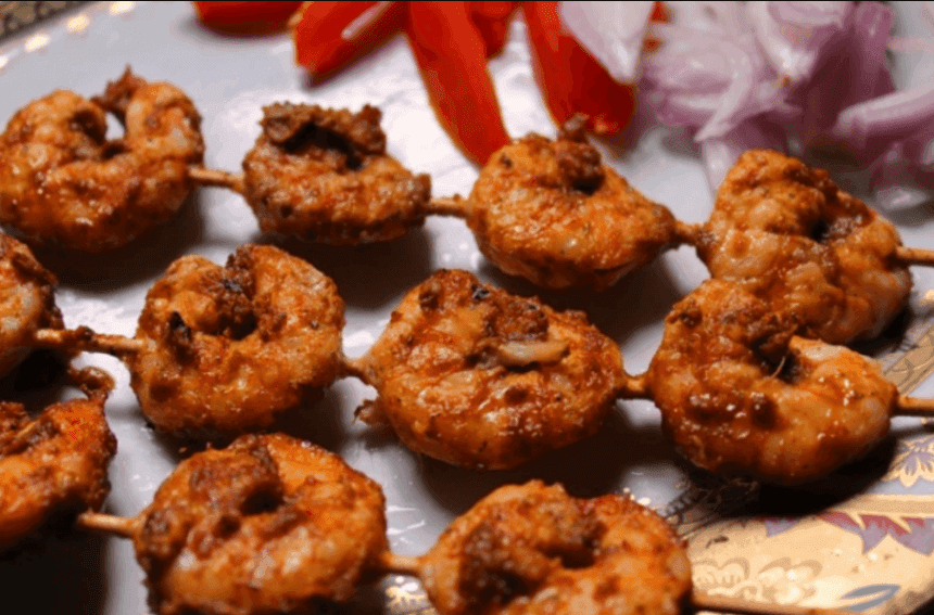 Grilled Prawns