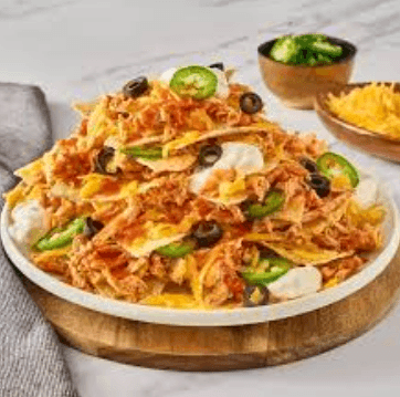 Chicken Cheesy Nachos