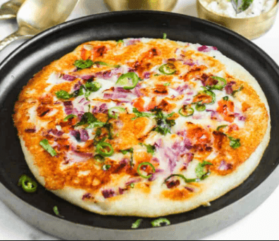 Butter Podi Onion Uthappam