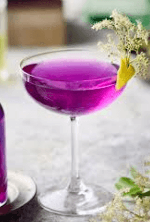 Exotic Butterfly Cocktail
