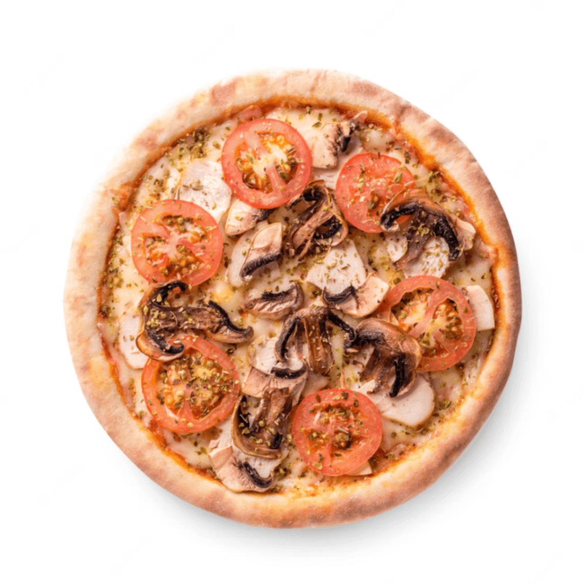 Chicken Mushroom Pizza