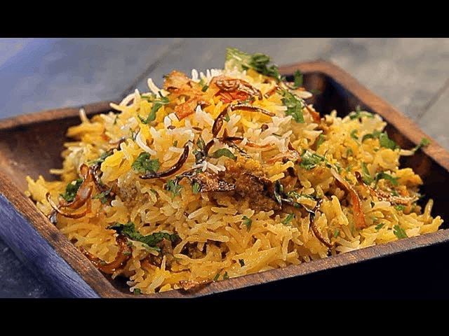 Hyderabadi Mutton Keema Biryani