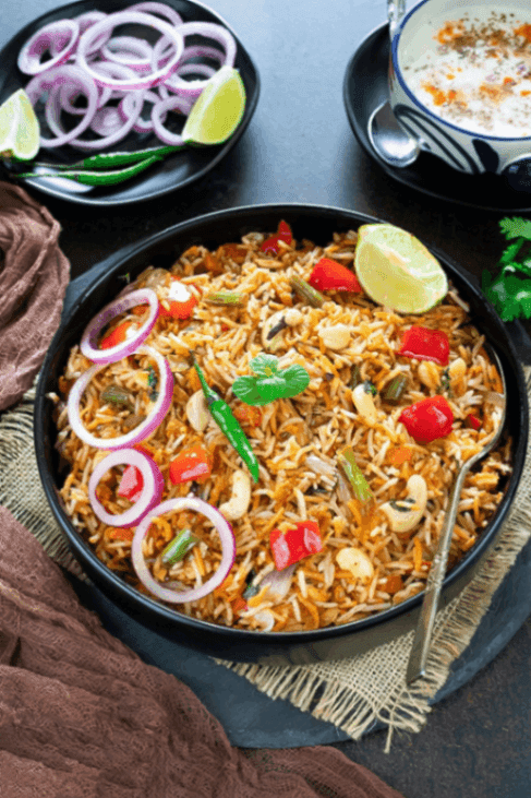 Mughlai Shahi Biryani(Veg)