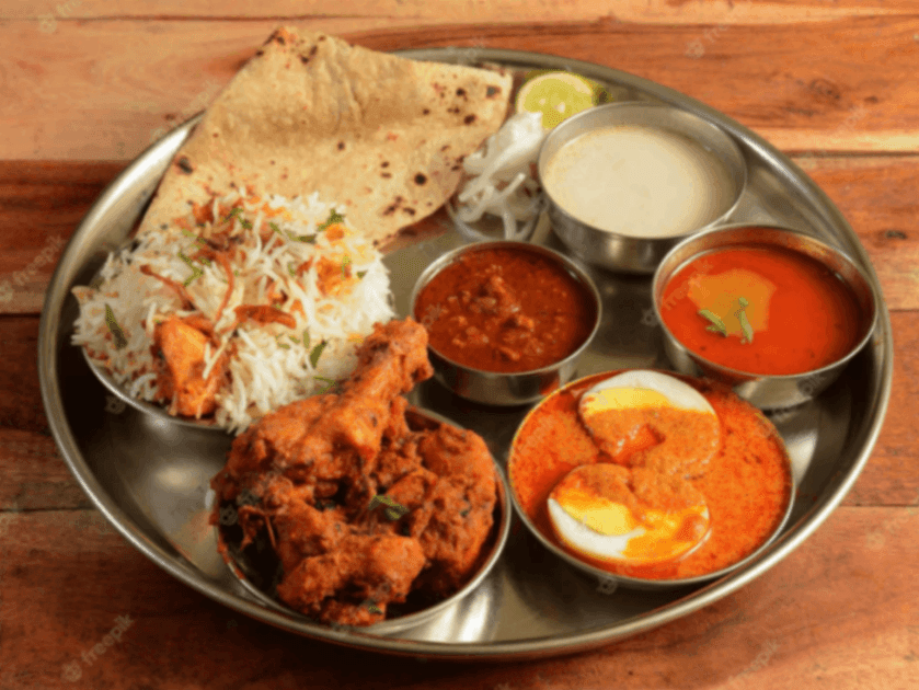 Non-Veg Thali - Chicken