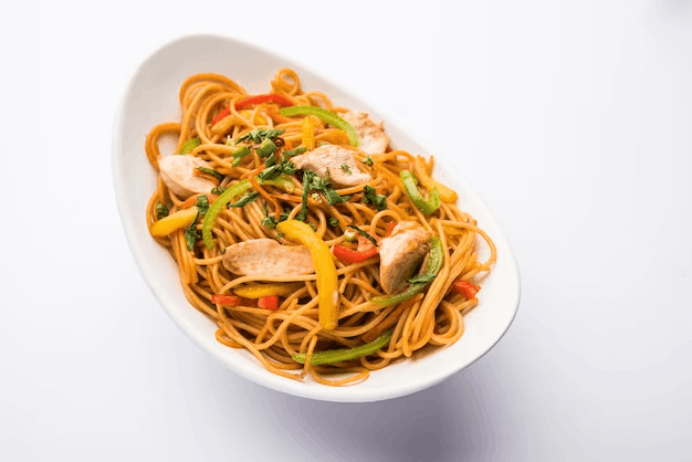 Schezwan Noodle Chicken