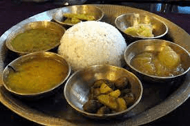 Assamese Thali Pork