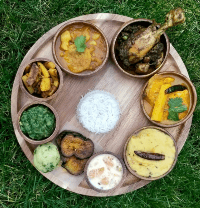 Assamese Thali -Chicken